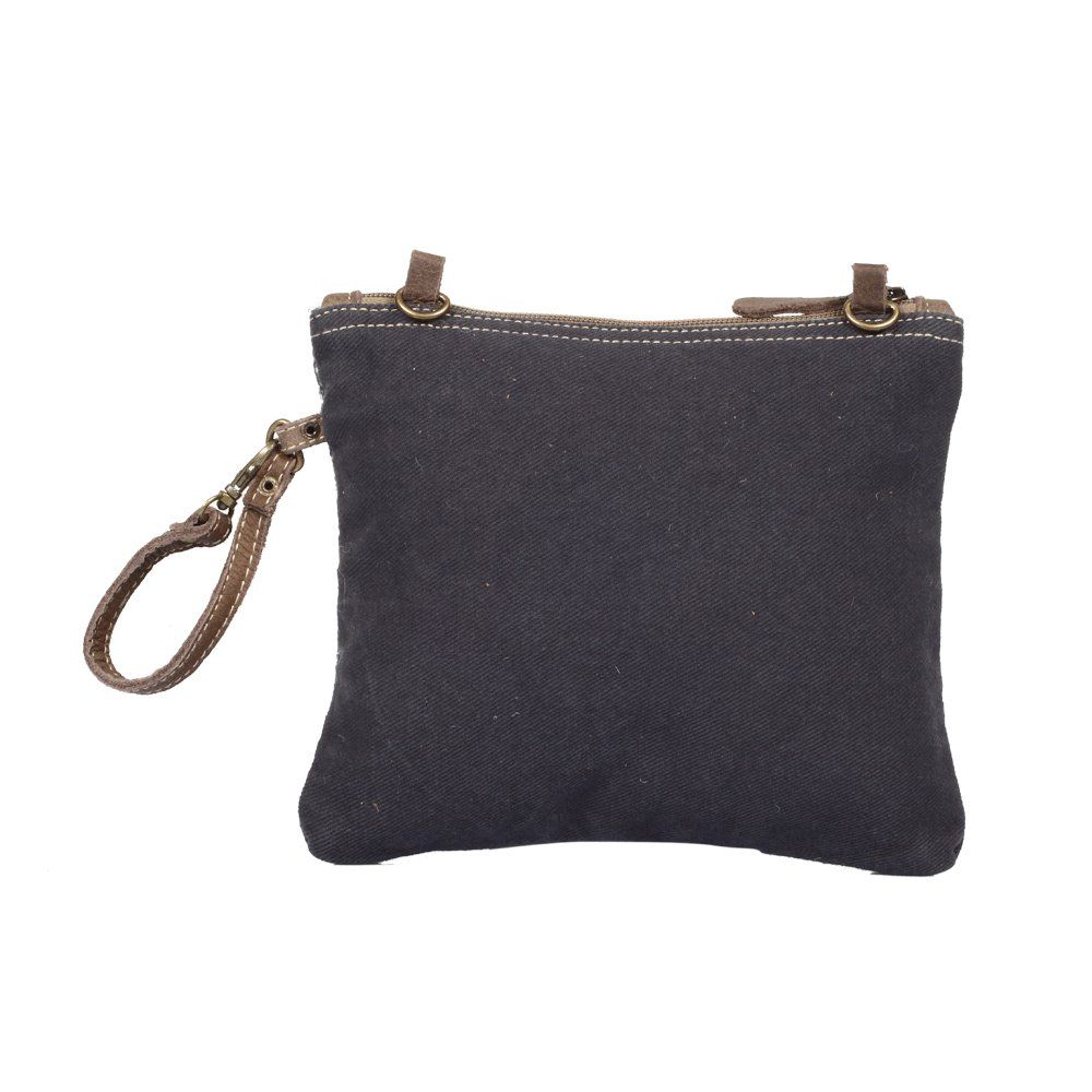 Myra Bag: Sapphire Wristlet/Cross Body Bag